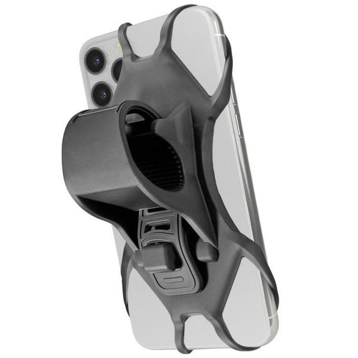 Celly SwipeBike Telefoonhouder Fiets Grijs, Fietsen en Brommers, Fietsaccessoires | Overige Fietsaccessoires, Nieuw, Verzenden