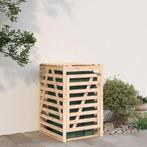Containerberging Grenenhout 84x90cm | Retour Deal 35%, Tuin en Terras, Bergingen en Tuinkasten, Verzenden, Nieuw, Hout, Containerberging