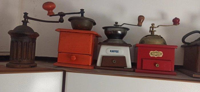 Koffiezetapparaat (19) - Hout, Metaal, Keramiek, Porselein,, Antiek en Kunst, Antiek | Keukengerei