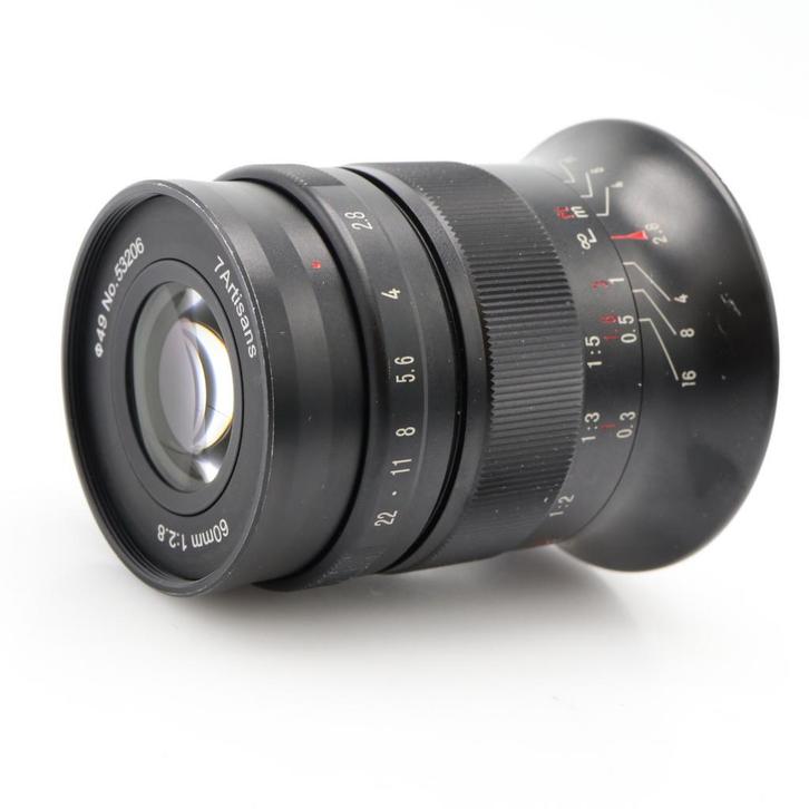 7artisans 60mm f/2.8 Nikon Z | Tweedehands, TV, Hi-fi & Vidéo, Photo | Lentilles & Objectifs, Envoi