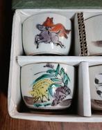 Kutani - Tasse - Japanese Kutani Ware Sake Cups - Set of 12