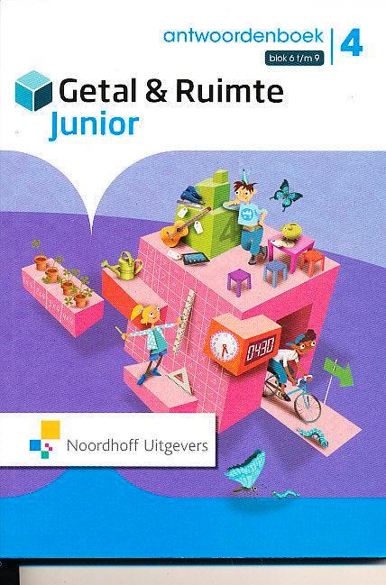 Getal en Ruimte Junior Antwoorden Leerwerkboek blok 6 t/m 9, Livres, Livres scolaires, Envoi