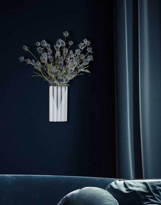 Caroline Schilling - Vaas - Keramiek, Staal - “ V ” -, Antiquités & Art, Art | Objets design