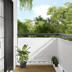 vidaXL Écran de balcon blanc 90x800 cm 100% polyester, Neuf, Verzenden