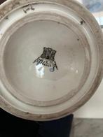 Gien France - Vaas (3) - Blauwe motieven - Porselein - Vazen