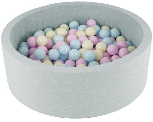 Kinderen ballenbad - 200 pastelkleurige ballen - rond 90x..., Kinderen en Baby's, Speelgoed | Babyspeelgoed, Nieuw, Ophalen of Verzenden