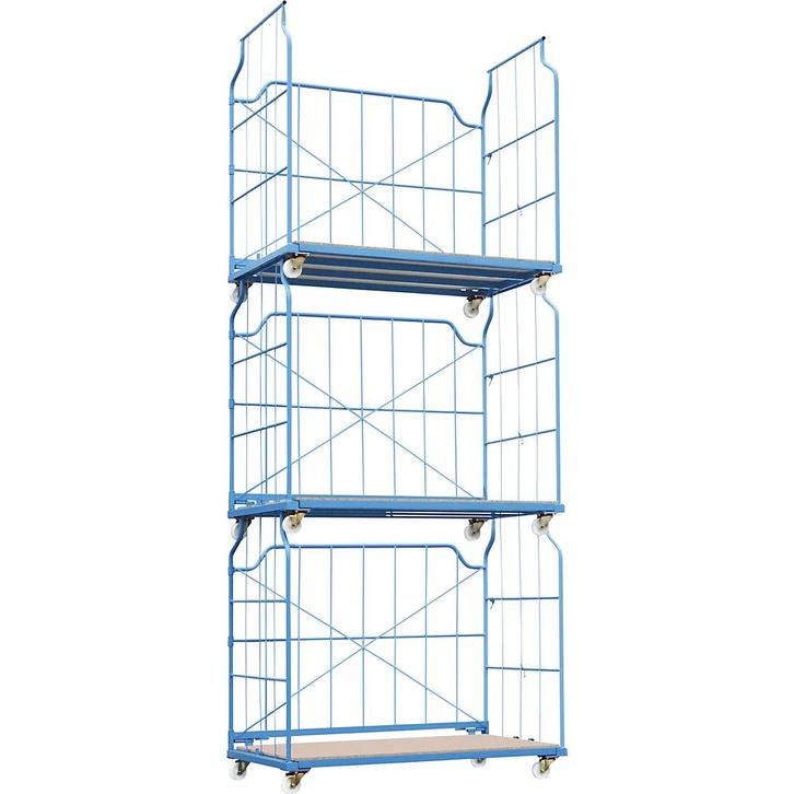 10 x Gebruikte corlette meubeltransportwagen L-frame nest..., Articles professionnels, Aménagement de Bureau & Magasin | Entrepôt, Rayonnage & Stockage