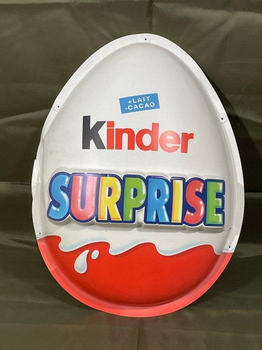 Kinder Surprise - Paneel - Reclamebord - Plastic, Antiquités & Art, Antiquités | Assiettes décoratives & Carrelages