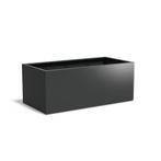 Aluminium plantenbak 200x100x80cm - Met bodem, 100 cm of meer, Nieuw, Metaal, 60 cm of meer