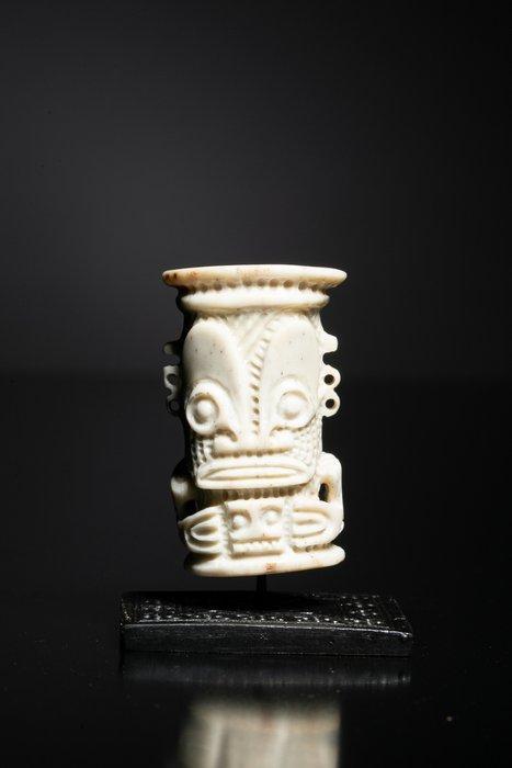 Ornement Ivi Poo - Marquisien - Polynesië, Antiek en Kunst, Kunst | Niet-Westerse kunst