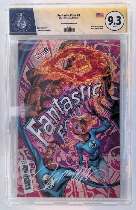 Fantastic Four (Vol. 7) #1 - J. Scott Campbell Anniversary, Boeken, Strips | Comics