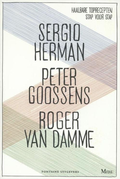 Sergio Peter, Peter Goossens  en Roger van Damme, Livres, Livres de cuisine, Envoi