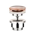 Clickwaste Hotbath Cobber Afvoerplug met Schroef Rond, Doe-het-zelf en Bouw, Ophalen of Verzenden, Nieuw, Overige typen
