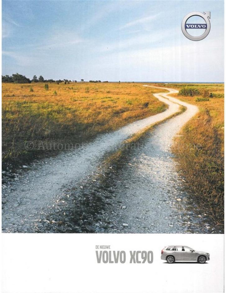2016 VOLVO XC90 BROCHURE NEDERLANDS, Boeken, Auto's | Folders en Tijdschriften