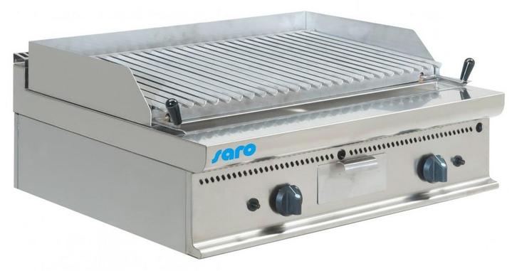 Lavasteengrill | Gas | E7/BS2BB | 16kW | 800x700x270(h)mm, Zakelijke goederen, Horeca | Keukenapparatuur, Nieuw in verpakking