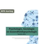 CU Psychologie, Sociologie en gezondheidspsychologie HU 2017, Boeken, Verzenden, Zo goed als nieuw, Paul Riha
