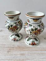 De Porceleyne Fles, Delft - Vaas (2) - Keramiek - Polychrome, Antiek en Kunst