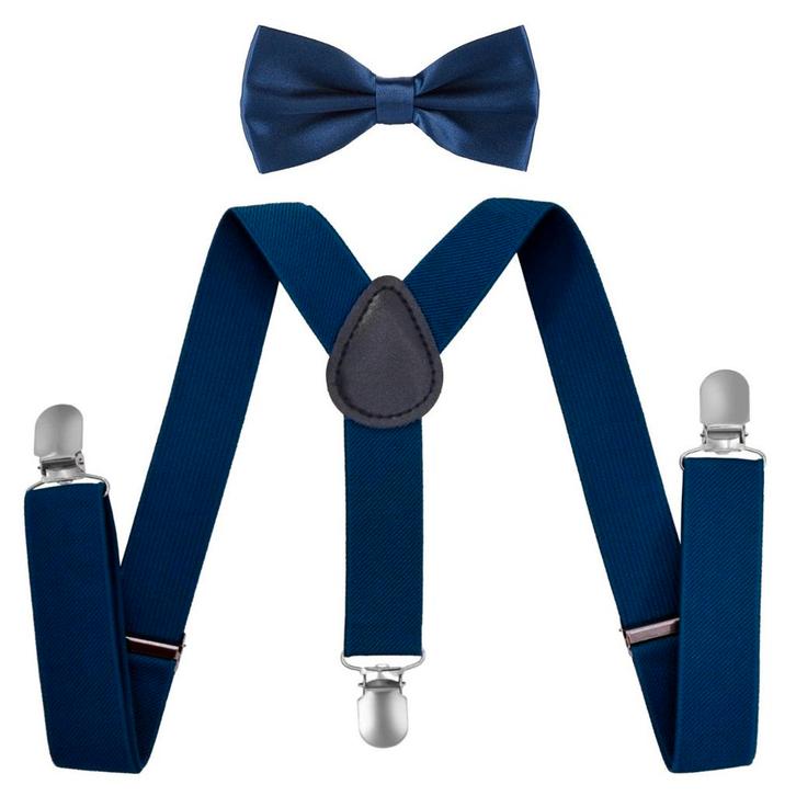 Fako Fashion - Kinder Bretels Met Vlinderstrik - 65cm -, Kinderen en Baby's, Kinderkleding | Overige, Verzenden