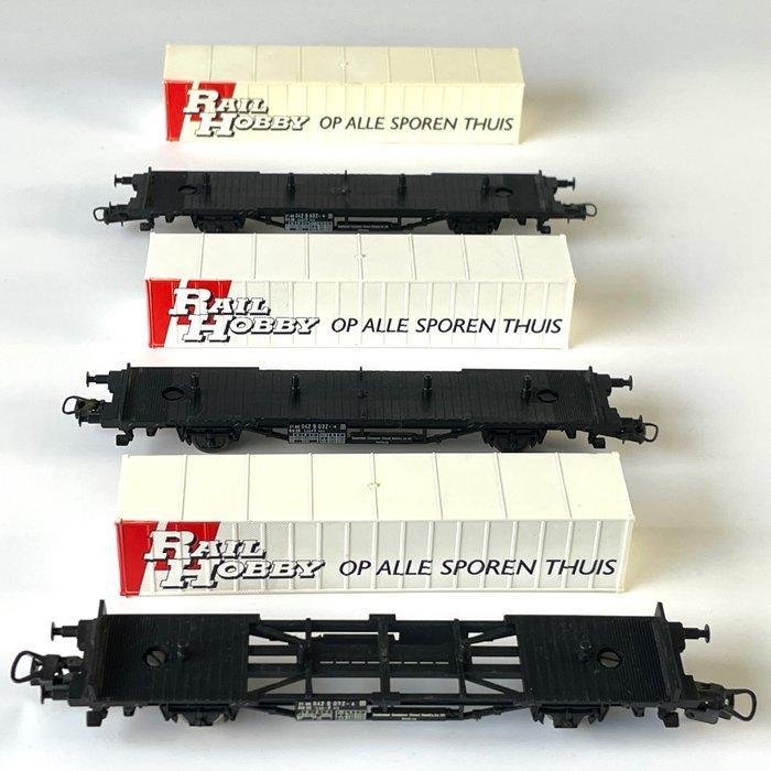 Fleischmann, Lima H0 - Ensemble de wagons de marchandises, Hobby en Vrije tijd, Modeltreinen | H0