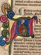 Giuditta / Judith - Bibbia, Biblia, Vulgata, Incunabolo,