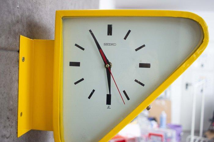 Horloge murale - Seikosha - Acier, Bakélite, Plastique,, Antiek en Kunst, Antiek | Wandborden en Tegels