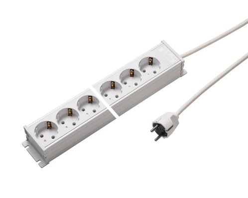 Martin Kaiser Power Strip 12 Poorten Zonder Schakelaar Wit, Doe-het-zelf en Bouw, Elektriciteit en Kabels, Verzenden