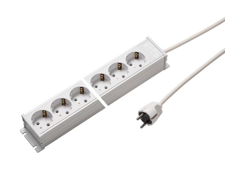Martin Kaiser Power Strip 12 Poorten Zonder Schakelaar Wit, Doe-het-zelf en Bouw, Elektriciteit en Kabels, Verzenden