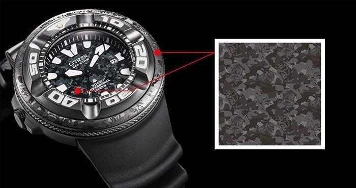 Citizen - Divers Eco Drive 300 BAR GODZILLA - Limited, Handtassen en Accessoires, Horloges | Heren