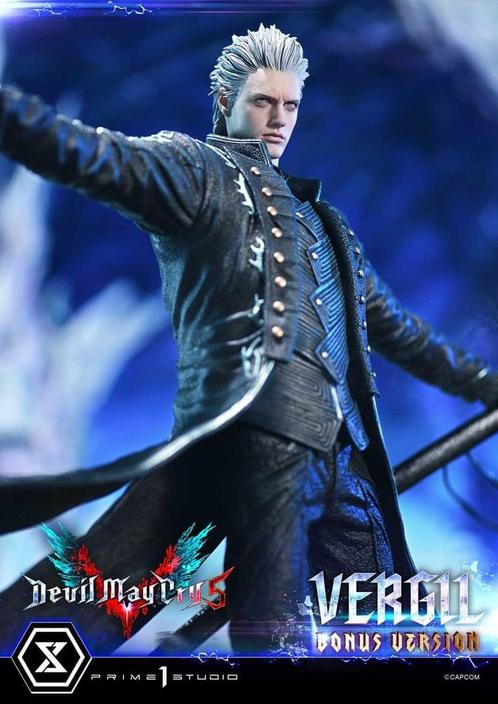 Devil May Cry V Concept Masterline Series Statue 1/6 Vergil, Verzamelen, Film en Tv, Ophalen of Verzenden
