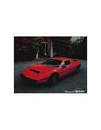 1978 MASERATI MERAK SS LEAFLET ENGELS (USA)