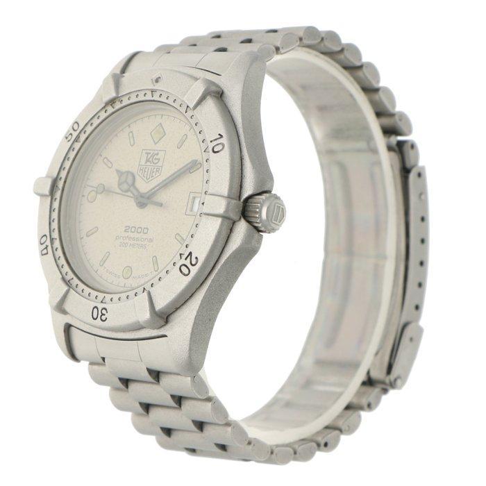 TAG Heuer - 2000 Professional - Zonder Minimumprijs -, Handtassen en Accessoires, Horloges | Heren
