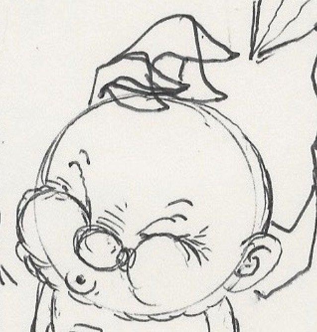 Dulieu, Jean - 1 grote originele pentekening - Paulus de, Livres, BD