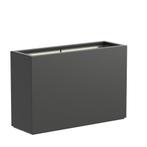 Polyester plantenbak 120x40x80cm - Met bodem, Tuin en Terras, Kunststof, 100 cm of meer, Nieuw, 60 cm of meer