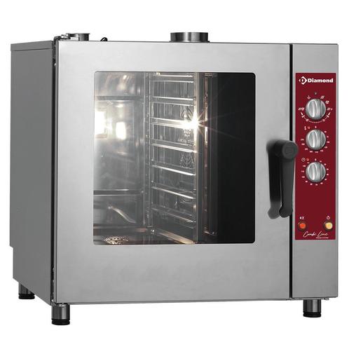 Hetelucht-/Stoomoven | CombiLine | 7 Niveaus (GN) | Gas |, Zakelijke goederen, Horeca | Keukenapparatuur, Nieuw in verpakking
