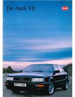 1991 AUDI V8 BROCHURE NEDERLANDS, Livres, Autos | Brochures & Magazines