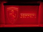 Ferrari neon bord lamp LED cafe verlichting reclame lichtbak, Verzenden