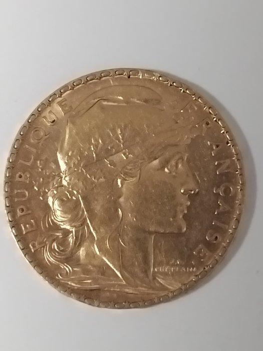 Frankrijk. 20 Francs 1906 Marianne (Zonder minimumprijs), Timbres & Monnaies, Monnaies | Europe | Monnaies non-euro