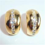 Oorbellen - 18 karaat Geel goud Diamant  (Natuurlijk), Bijoux, Sacs & Beauté