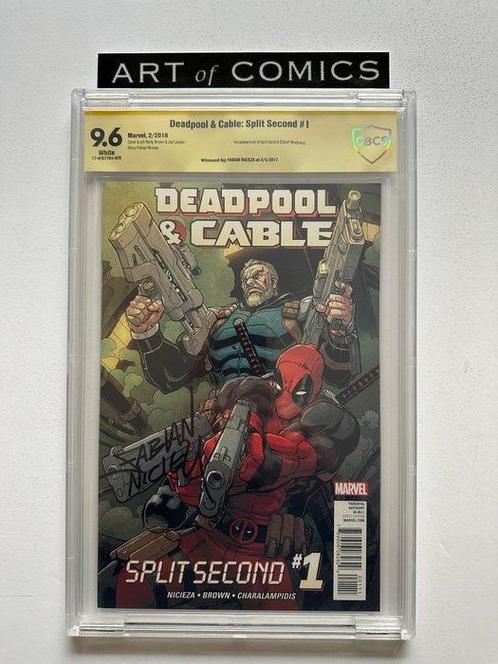 Deadpool & Cable: Split Second #1 - Signed By Fabian Nicieza, Boeken, Strips | Comics