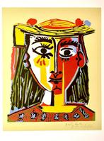 Pablo Picasso (after) - Tete dune Femme (1962) - Jaren 2000, Antiquités & Art