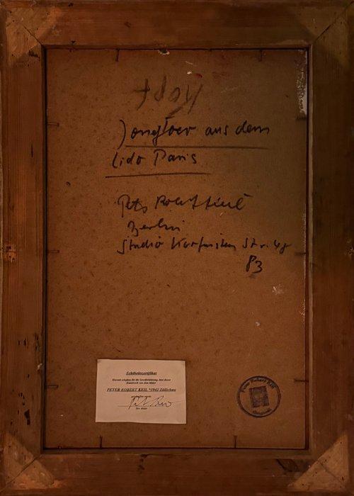 Peter Robert Keil - Jongleur aus dem Lido Paris, Antiek en Kunst, Kunst | Schilderijen | Modern