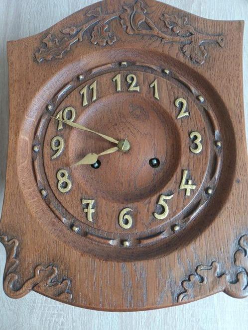 Horloge murale Forêt-Noire - Junghans - Antique Bois -, Antiek en Kunst, Antiek | Klokken