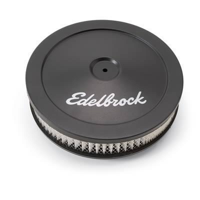 Luchtfilter Edelbrock 10 inch zwart, Auto-onderdelen, Filters, Nieuw, Ophalen of Verzenden