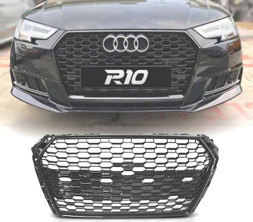 CALANDRE AUDI A4 B9 15-19 LOOK RS4 NOIR BRILLANT, Auto-onderdelen, Carrosserie, Verzenden