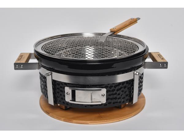 Veiling - Patton BBQ  Japanese Shichirin Grill Rond Black, Tuin en Terras, Houtskoolbarbecues