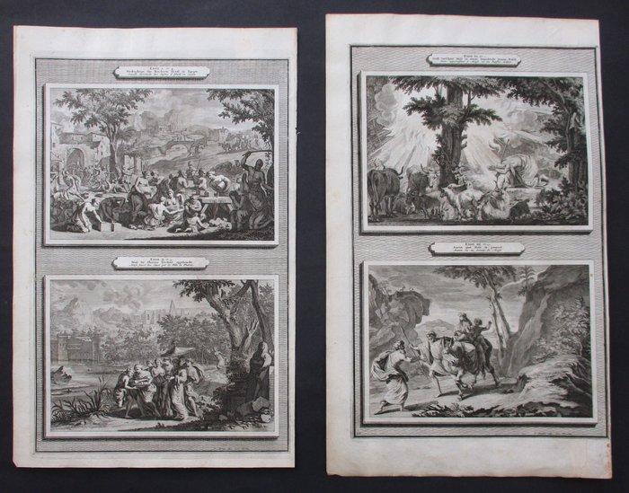 Pieter Mortier (1661-1711) - Historie des Ouden en Nieuwen, Antiquités & Art, Antiquités | Autres Antiquités