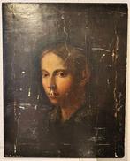 École italienne (XVII) - Dreiviertel-Brustporträt eines