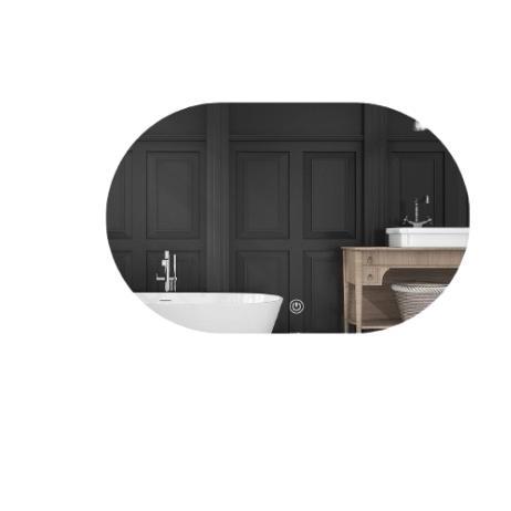 2dekans | Mirlux Badkamerspiegel met LED Verlichting &, Huis en Inrichting, Woonaccessoires | Spiegels, Ophalen of Verzenden