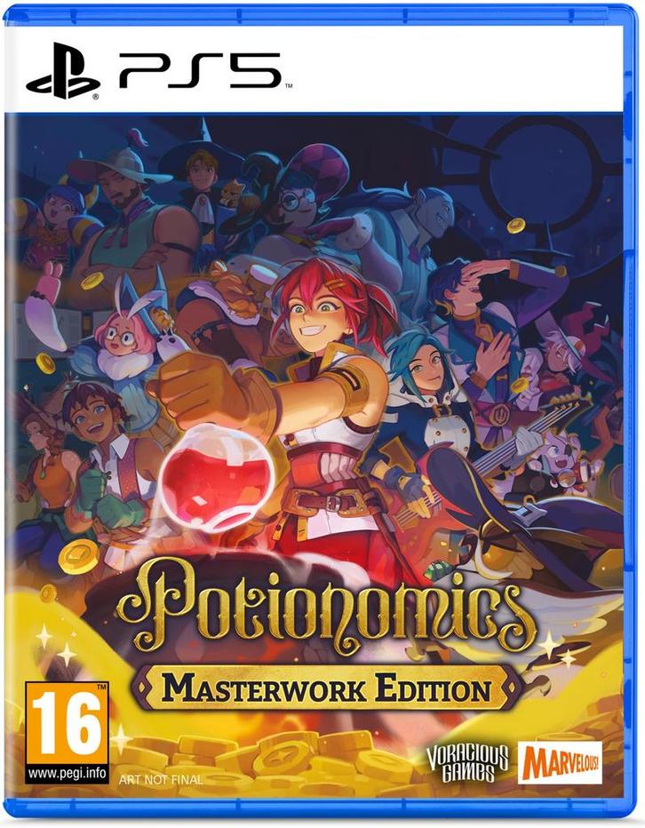 Potionomics-Masterwork Edition (PlayStation 5) NIEUW, Games en Spelcomputers, Games | Sony PlayStation 5, Ophalen of Verzenden