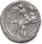 Romeinse Republiek. A. Licinius Nerva. Denarius Rome mint 47